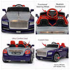 Luxury Kids Ride-On Convertible Car with Remote Control