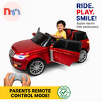 Luxury Red SUV Kids Electric Ride-On Car