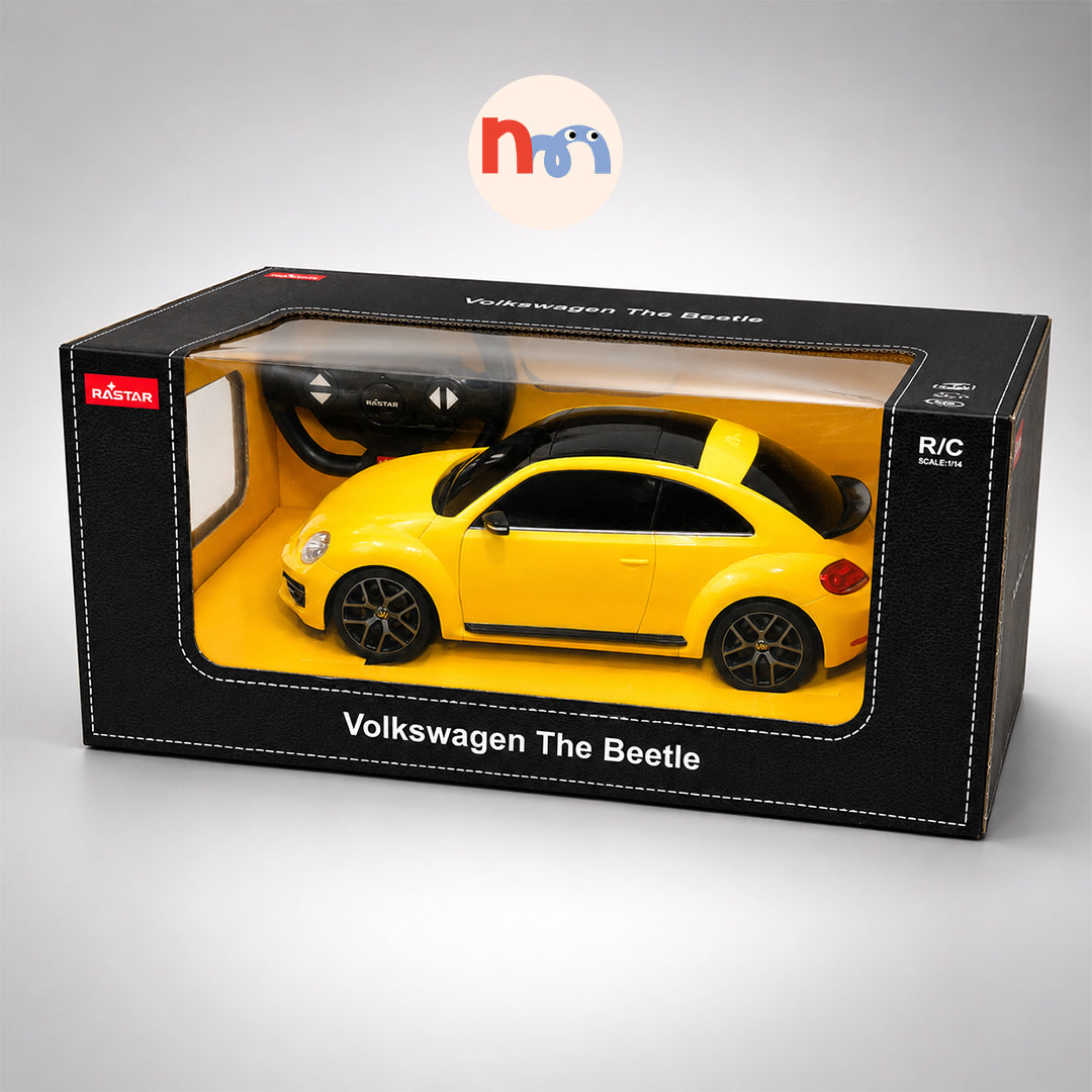 Yellow Volkswagen Beetle RC Remote Control Car