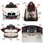 White BMW Ride-On Car