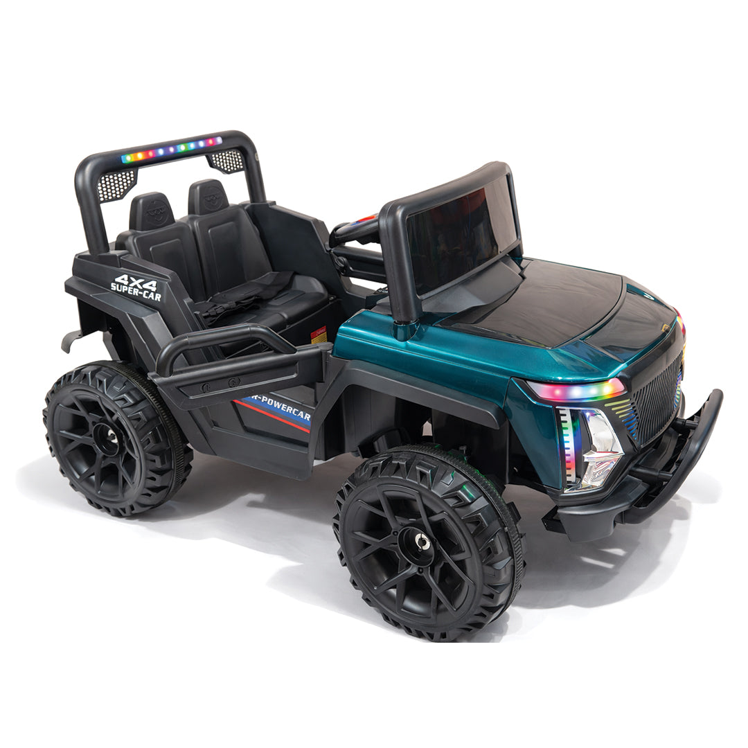 4x4 Super Car Double Seat Ride-On with RGB Lights