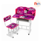 Kuromi Kids Study Table & Chair Set with Adjustable Height