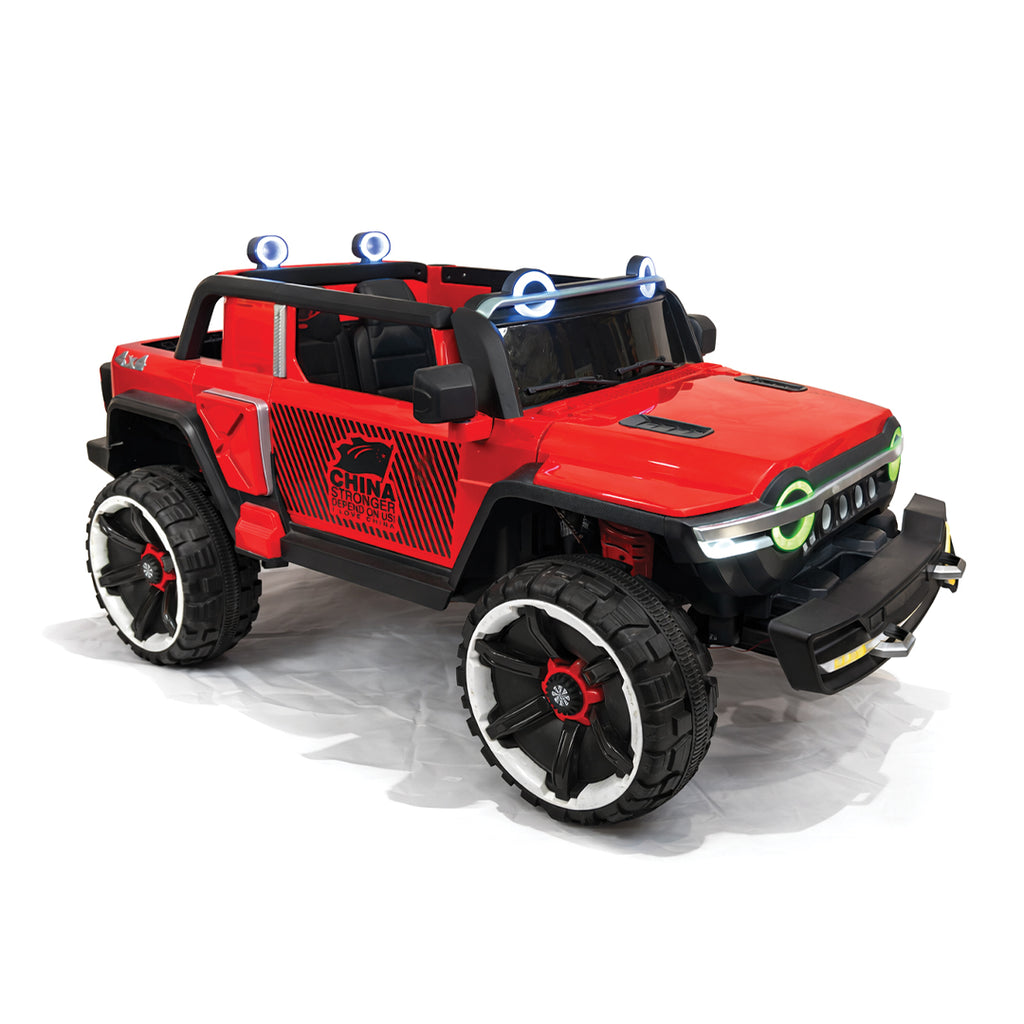 4x4 Kids Electric SUV Ride-On Red Car