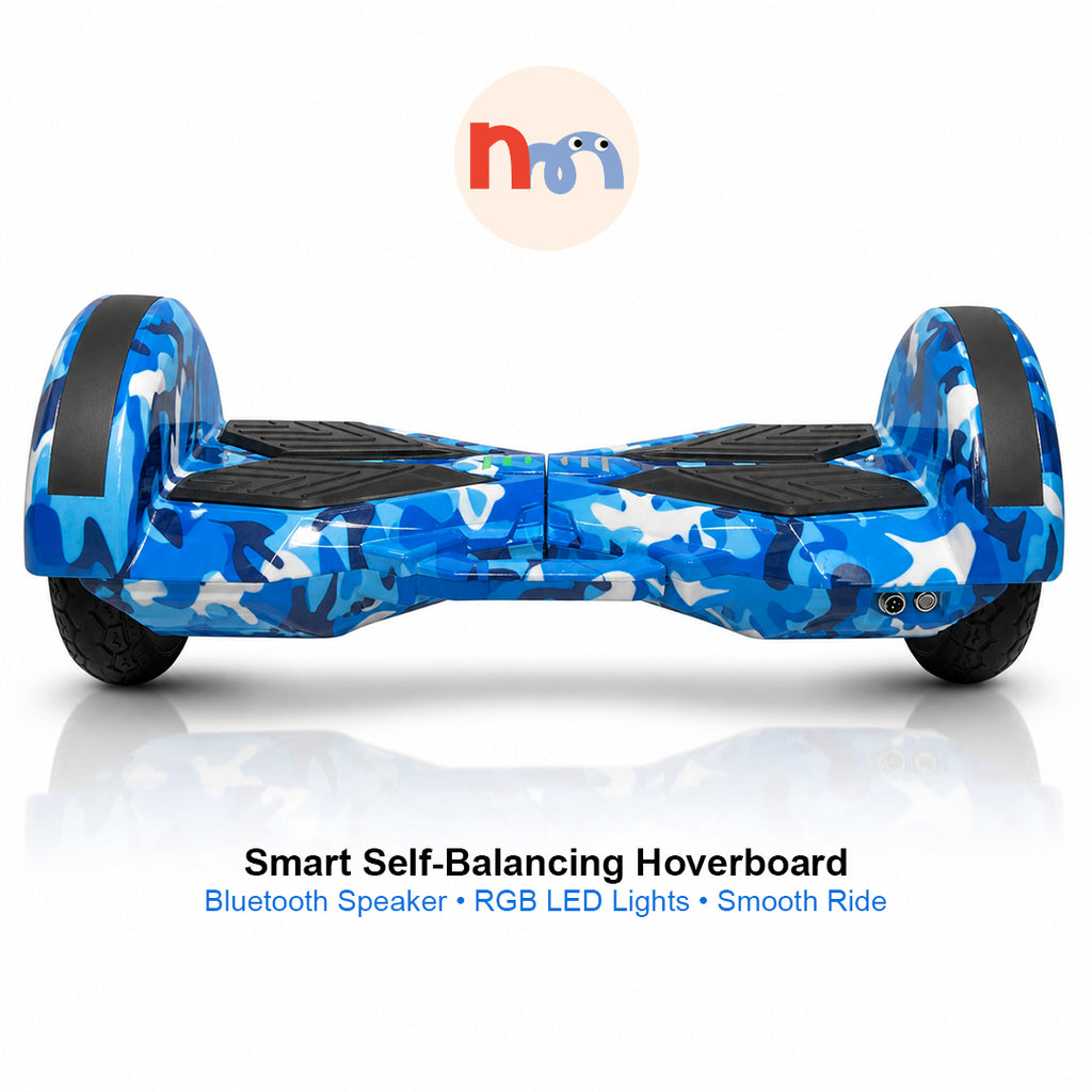 Blue Camo Self-Balancing Hoverboard