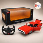 Red 1970 Dodge Charger R/T RC Remote Control Car