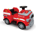 Ride-On Rescue Fire Truck with Parental Remote Control