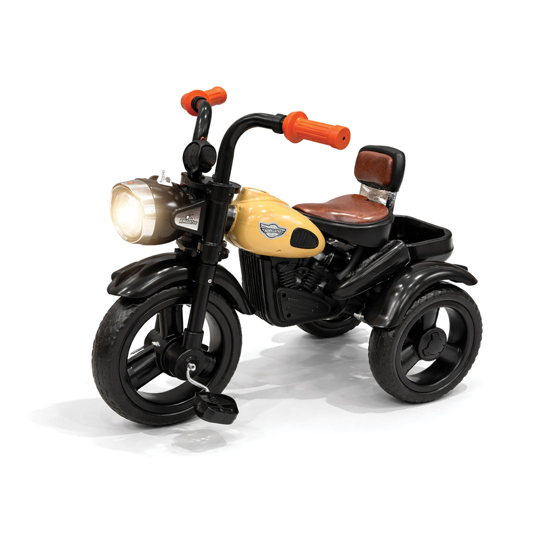 Classic Kids Pedal Ride-On Tricycle with Vintage Styling