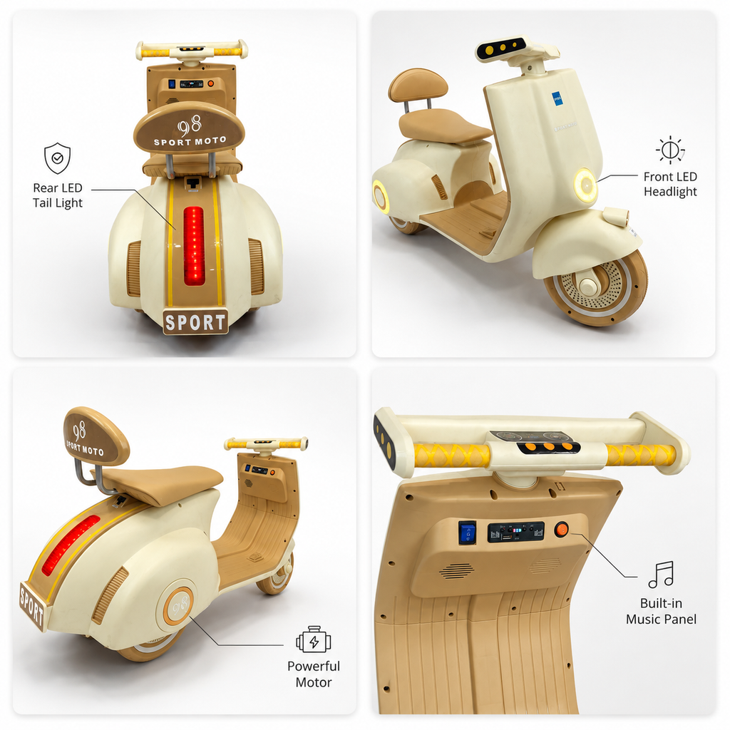 Electric Ride-On Scooter