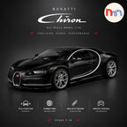 Black Bugatti Chiron RC Remote Control Car
