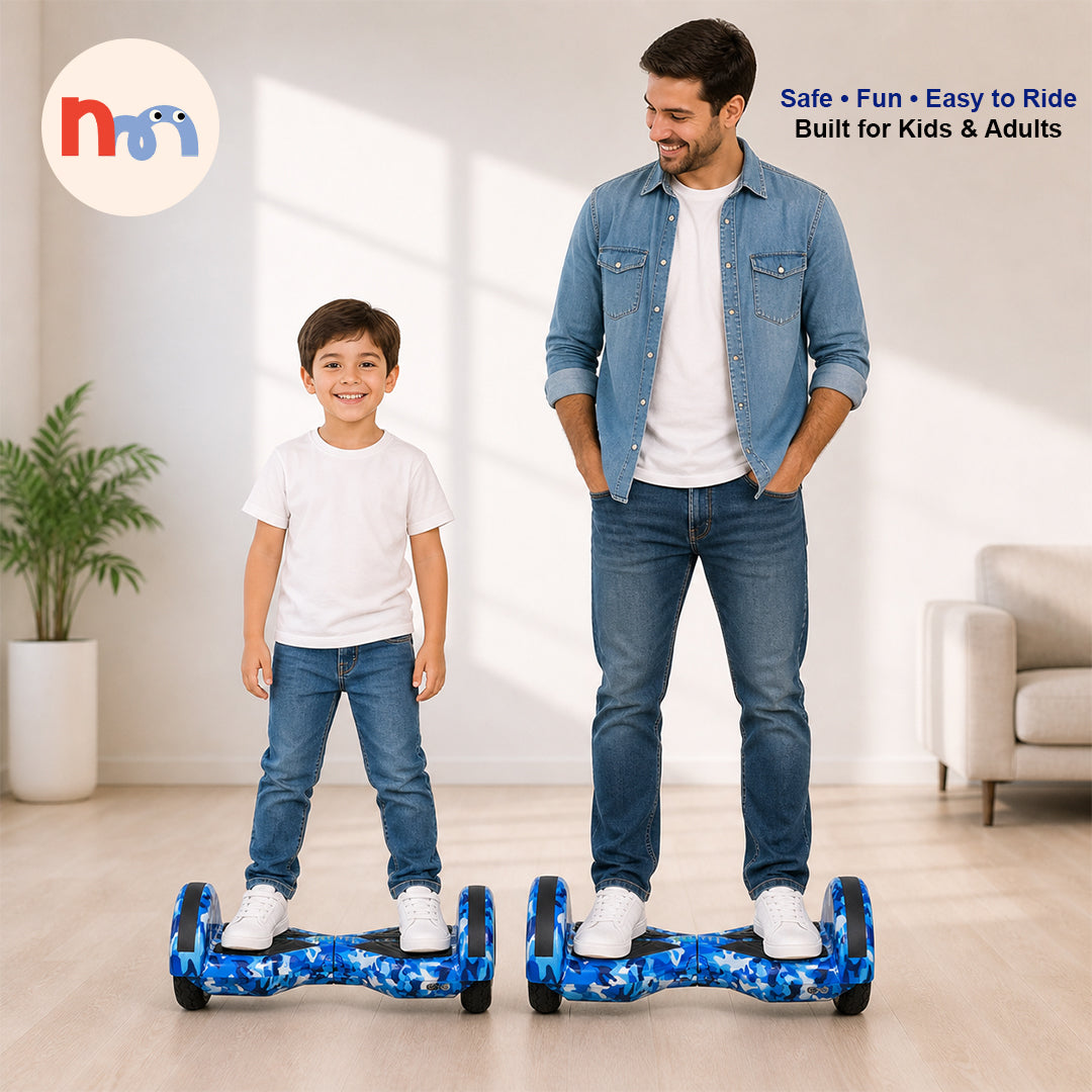 Blue Camo Self-Balancing Hoverboard
