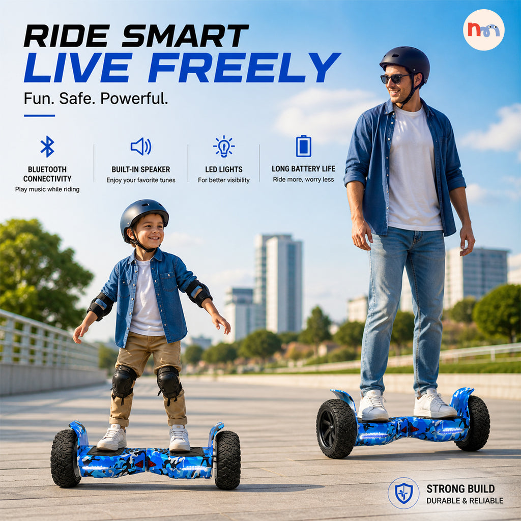 Smart Off-Road Self-Balancing Hoverboard