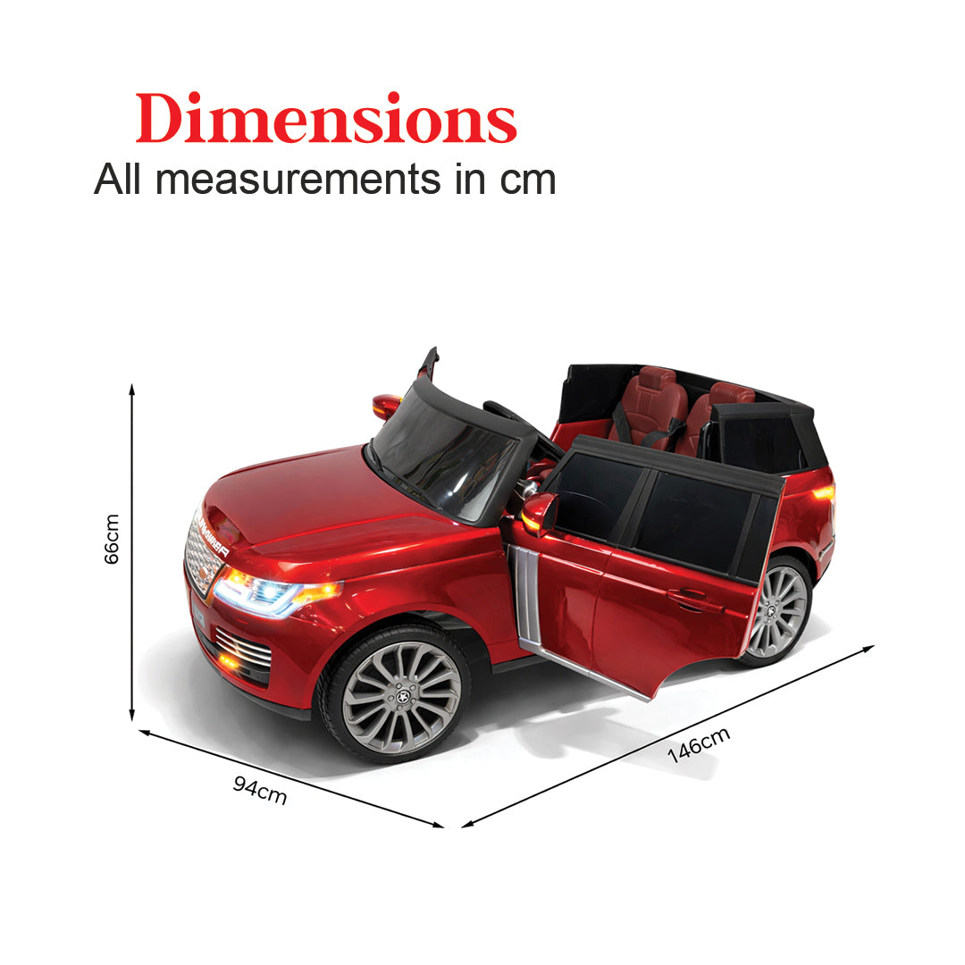 Luxury Red SUV Kids Electric Ride-On Car