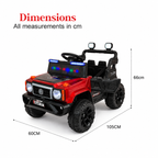 Kids Electric 4x4 Ride-On Jeep with Remote Control