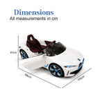 White BMW Ride-On Car