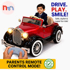 Luxury Kids Ride-On Vintage Car