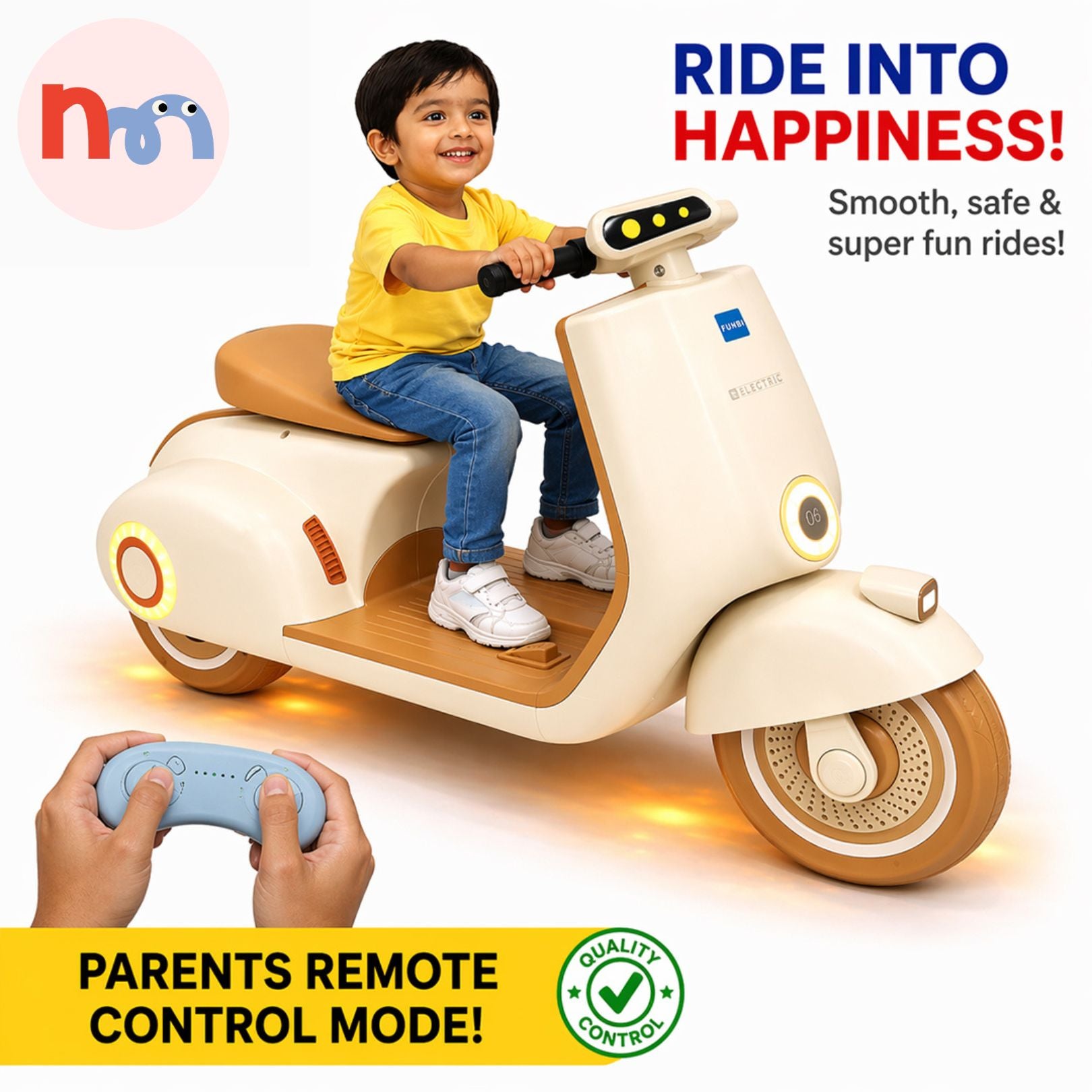 Electric Ride-On Scooter